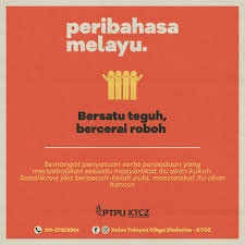 Peribahasa yang mempunyai maksud yang sama seperti pepatah ini. Facebook