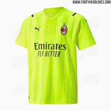 The associazione calcio milan s.p.a.1, better know as ac milan or only milan. Ac Milan 21 22 Home Goalkeeper Kits Released Footy Headlines