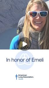As a LUNG FORCE Hero for #Colorado, a member of our local board, Matt, is  honoring his wife Emeli's legacy and all those impacted by #lungcancer.
