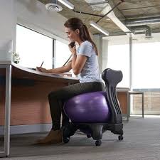 Gaiam Classic Purple Balance Ball Chair Balance Ball Chair Ball Chair Girls Bedroom Makeover