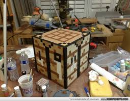 Minecrastinate Com 906 1369766280 Jpg 1056 820 Craft Table Craft Table Diy Minecraft Room