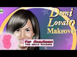 demi lovato makeup spa salon you