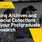Using Archives and Special Collections in your event image