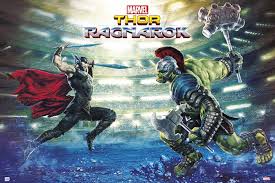 With the ragnarok threatening to destroy rune midgard, adventurers are needed to step up and battle against the forces of chaos. Thor Ragnarok Battle Poster Plakat 3 1 Gratis Bei Europosters