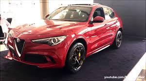 This luxury sports car offers high performance, technology, italian design and more. Alfa Romeo Stelvio Quadrifoglio Q4 2018 Review Specs And Details In Hindi Namastecar