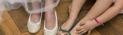 Comment porter les ballerines femme ? Ballerine Mariage Blanche Ballerine Femme Ou Demoiselle D Honneur