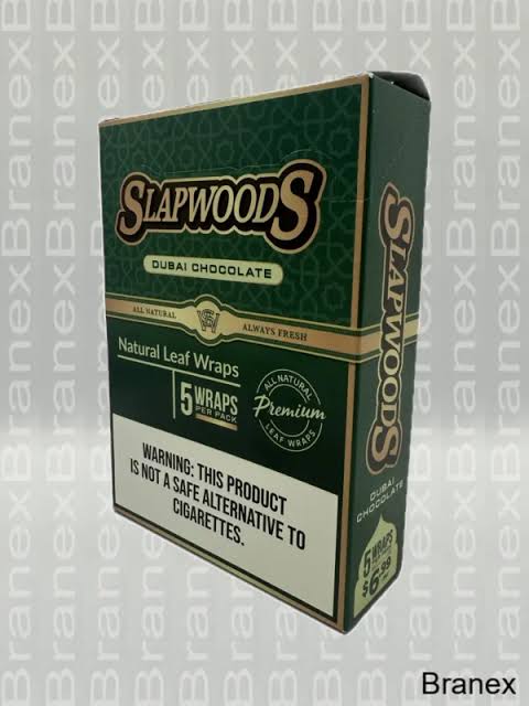 slapwoods 5 wraps dubai chocolate