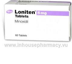 Upon discontinuation of minoxidil (minoxidil (minoxidil (minoxidil tablets) tablets) tablets), new hair growth stops, but 1 to 6 months may be required for restoration to pretreatment appearance. Loniten Minoxidil 5mg Tablet Inhousepharmacy Vu