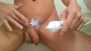 This time I treated my pubic hair with a hair removal cream