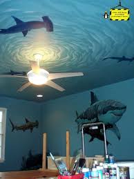 Shark Bedroom 3 Freakin Cool Bedroom Murals Shark Room Mural