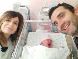 Fiocco rosa in casa Moretti, è nata Letizia