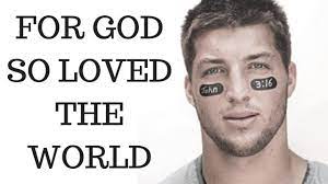 For word art inspiration, be sure to follow. Tuesday Video Tim Tebow Shares Incredible Story Of John 3 16 Homeword