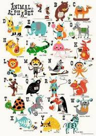 Kidstv123 Alphabet Posters Ketchup On Everything Abc Poster 59 X 84 Cm Alphabet Prints Nursery Animal Alphabet Nursery Alphabet Print