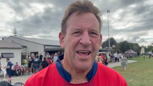 A disappointed Katie Coppock from Patumahoe Blue discusses her side's draw  with St Joseph's Margies