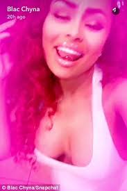 Chyna began to focus on stripping and modeling, taking the name blac chyna on the suggestion of a customer as a stage name. Pregnant Blac Chyna Dons Athleisure Look At House Of Cb Daily Mail Online
