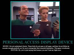 Star Trek Doctor And Seven Star Trek Funny Star Trek Voyager Fandom Star Trek