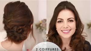 Coiffures de mariage simples , chics et stylées. Video Realiser Une Coiffure Simple Et Chic Pour Un Mariage Challans Videos Challans Maville Com
