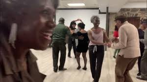 Side View 4 DMV Senior Hand Dance at The American Legion, Cheverly, MD, DJ  Ernie “G”