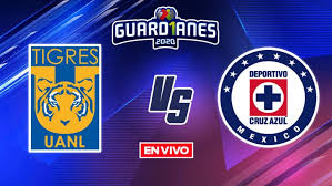 El duelo de ida de los cuartos. Liga Mx En Vivo Tigres Vs Cruz Azul Guardianes 2020 Cuartos De Final Ida