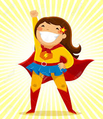 Ce déguisement sera parfait pour. Petite Fille Dans Un Statut De Costume De Super Heros Dans Une Position Heroique Clip Art Libres De Droits Vecteurs Et Illustration Image 42877768