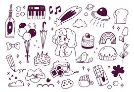 Download Set Of Hand Drawn Doodle Vector Graphic By Big Barn Doodles Creative Fabrica SVG Cut Files