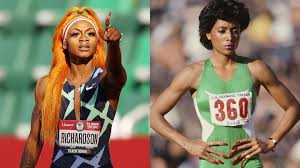 She is the fastest woman of all time; Pbx0j6uwdpn6fm