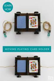 Top tips to make moving day go smoothly. How To Make A Moving Playing Card Holder The Diy Dreamer