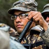 U.S. Air Force Staff Sergeants Douglas Moye and Nick