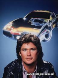 Brace yourselves for the mashup race of the century! Promotional Portrait Of David Hasselhoff As Michael Knight With K I T T For Knight Rider S Second Season 1983 Tbt Knight Rider Rider Knight