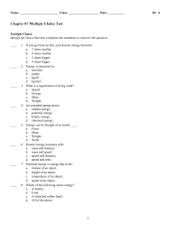 Since you will no doubt encounter these types of questions on tests if you are preparing to enter college, learning some test taking strategies will be very beneficial. Chapter 07 Multiple Choice Test Fill Online Printable Fillable Blank Pdffiller