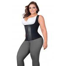 Waist Trainer With Wide Straps Jackie London 5020 Black