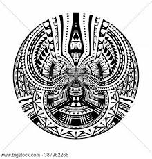 Affordable and search from millions of royalty free images, photos and vectors. Maori Circle Tattoo Vector Photo Free Trial Bigstock