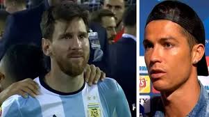If we drill down into goals per minutes, it's a similar story; Duele Ver A Messi Llorando El Dia Que Ronaldo Animo A Leo Tras Su Fracaso