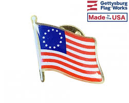 Today the american knight holds the commercial supremacy of the world. Betsy Ross Lapel Pin Single Waving Flag