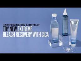 Redken's extreme bleach recovery line was specifically formulated for blondes dealing with dry & damaged strands following lightening and highlighting salon services. How To Use Redken Extreme Bleach Recovery Youtube