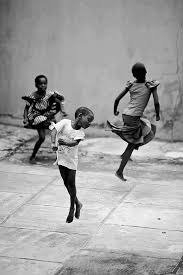Black And White Dance Art Children Full Of Joy Dance Like No One Is Watching Photo Dance