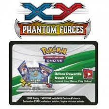 We will be listing codes for phantom forces. 36x Pokemon Xy Phantom Forces Online Booster Codes Ptcgo 8hr Email Del Ebay