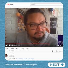 Vídeo entrevista a Iván Vergara sobre poesía e inmigración en Europa.