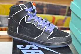 Nike Dunk High Elite Sb Black White Purple Haze 833456 002 Nike Dunks Nike Dunk High High Top Vans