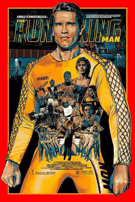 The Running Man (1987) - watched this for the first time in years and  forgot just how fun this movie is. : r/scifi