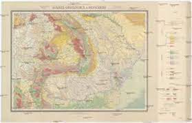 Harta geologic a platformei moldoveneti 1 cuaternar; Harta GeologicÄƒ A Romaniei