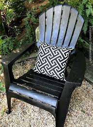Black Adirondack Chair Diy Chair Makeover Adirondack Chairs Diy Adirondack Chair