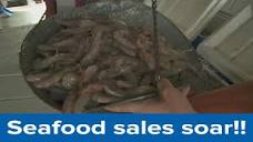 Seafood sales soar despite pandemic - YouTube