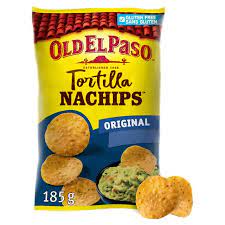 Grain free & gluten free. Old El Paso Gluten Free Nachips Tortilla Chips Ocado