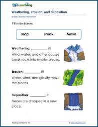 2nd grade math worksheets environment : Earth Water Worksheets K5 Learning