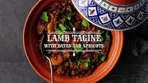 Lamb tagine with apricots and herb couscous recipe. Recipe For Lamb Tagine With Apricots Dates Silk Road Recipes