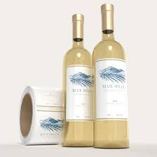 wine label printing custom shapes and
