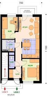 Dowiedz się o ceny biletów i rozkład autobusów z miasta legionowo. B04 55m2 Projekt Domu 2 Lokalowego Lub 4 Lokalowego Z Mieszkaniem Pod Wynajem Architekt Legionowo Warszawa Praktyczne Projekty Domow Biuro Proj Floor Plans