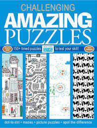 From complex sudoku, kakuro puzzles, and crossword puzzles, to simple picture puzzles, options are limitless. Amazing Puzzles 150 Timed Puzzles To Test Your Skill Challenging Books Golding Elizabeth Lombardo Giulia Parchow Marc 9781438012063 Amazon Com Books