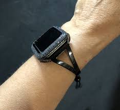 Black Apple Watch Band 38mm Womens Apple Watch Black Band 38mm 40mm 42mm 44mm Womens Apple Etsy Apple Watch Bands Women Black Apple Watch Band Apple Watch